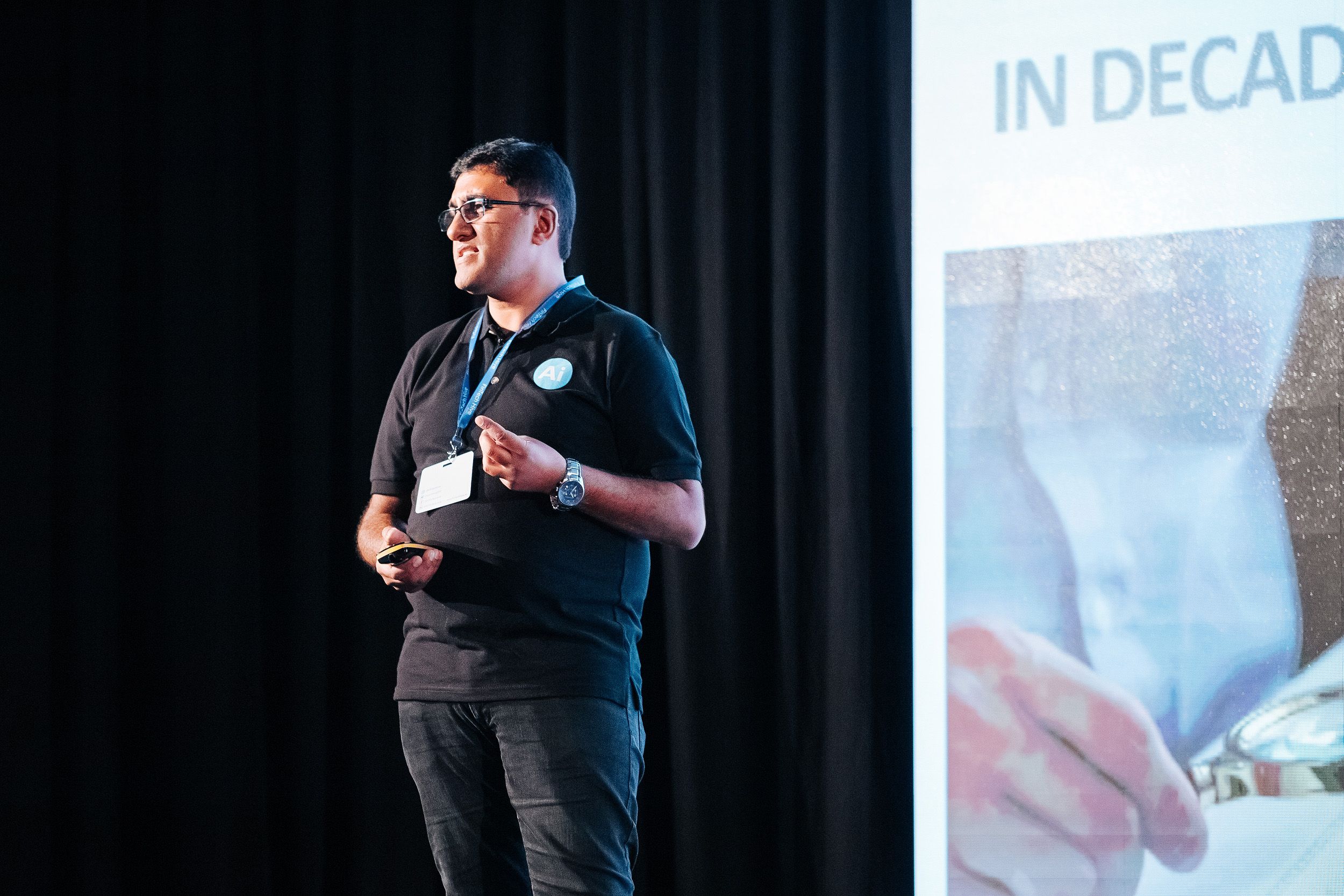 Nadeem Shakoor presenting at the DIFC FinTech Hive Accelerator, Dubai