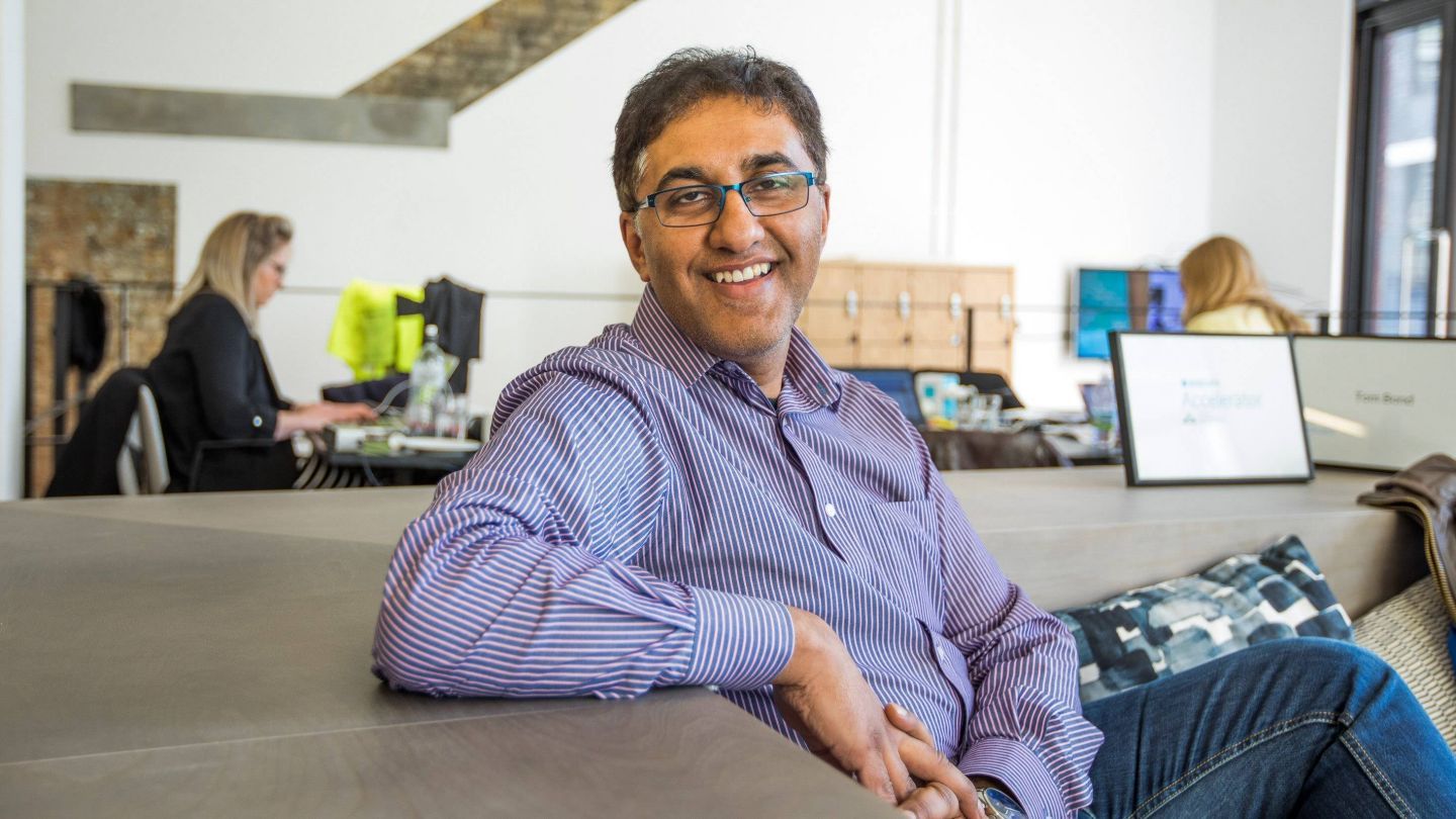 Nadeem Shakoor at the Barclays Techstars Accelerator, London